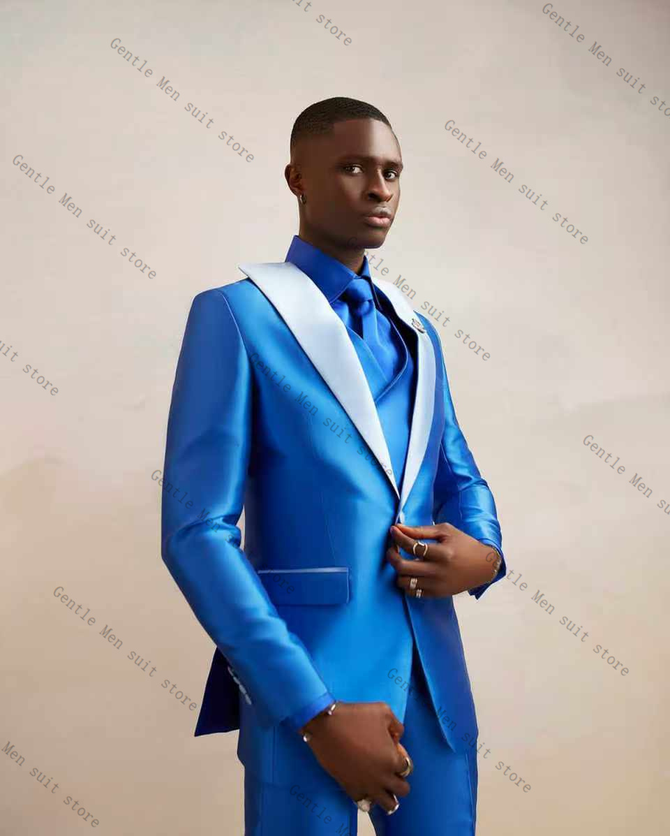 Açık Mavi Saten Erkek Takım El - Men Formal Wear Blue incelemesi ve fiyatı