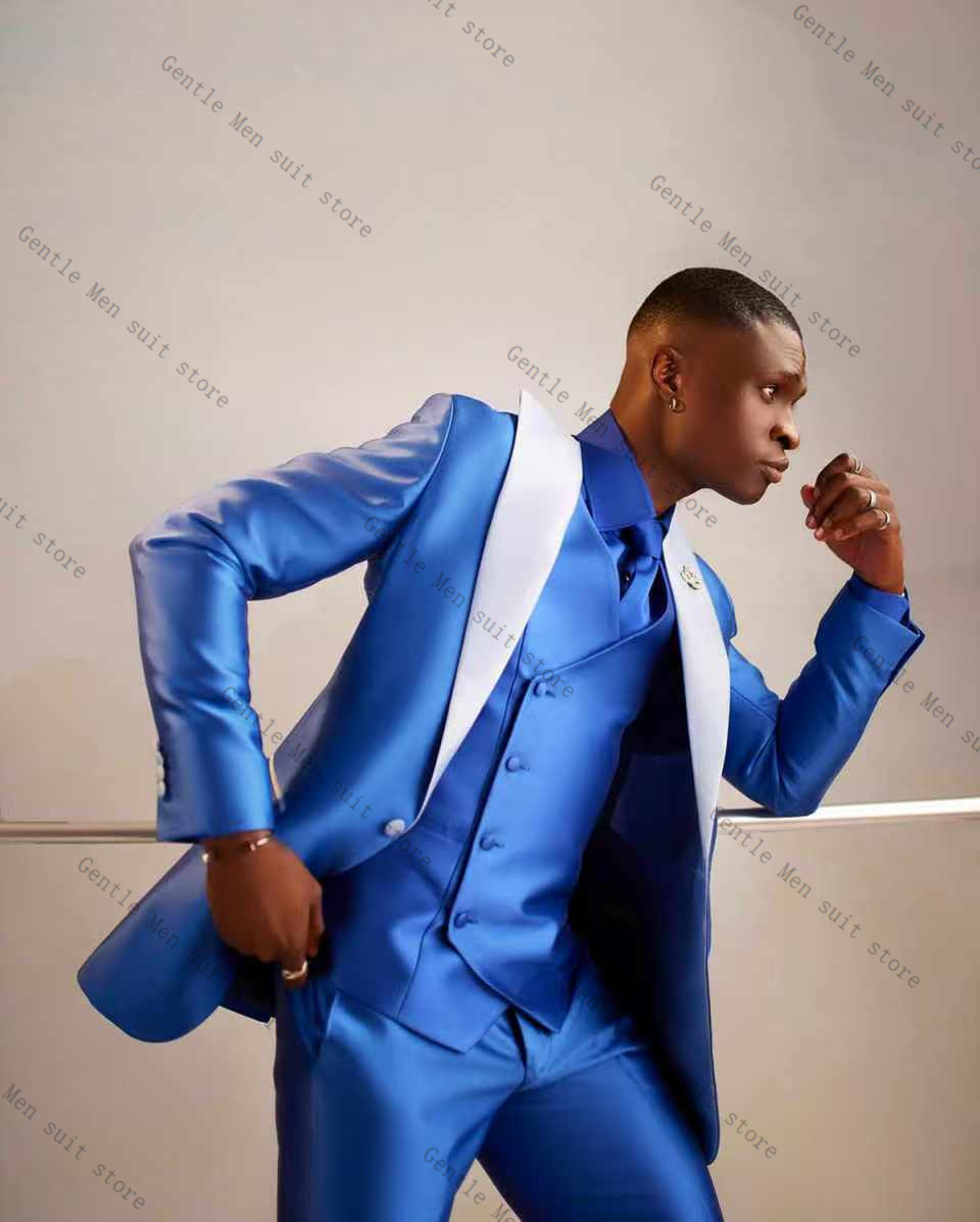 Açık Mavi Saten Erkek Takım El - Men Formal Wear Blue incelemesi ve fiyatı