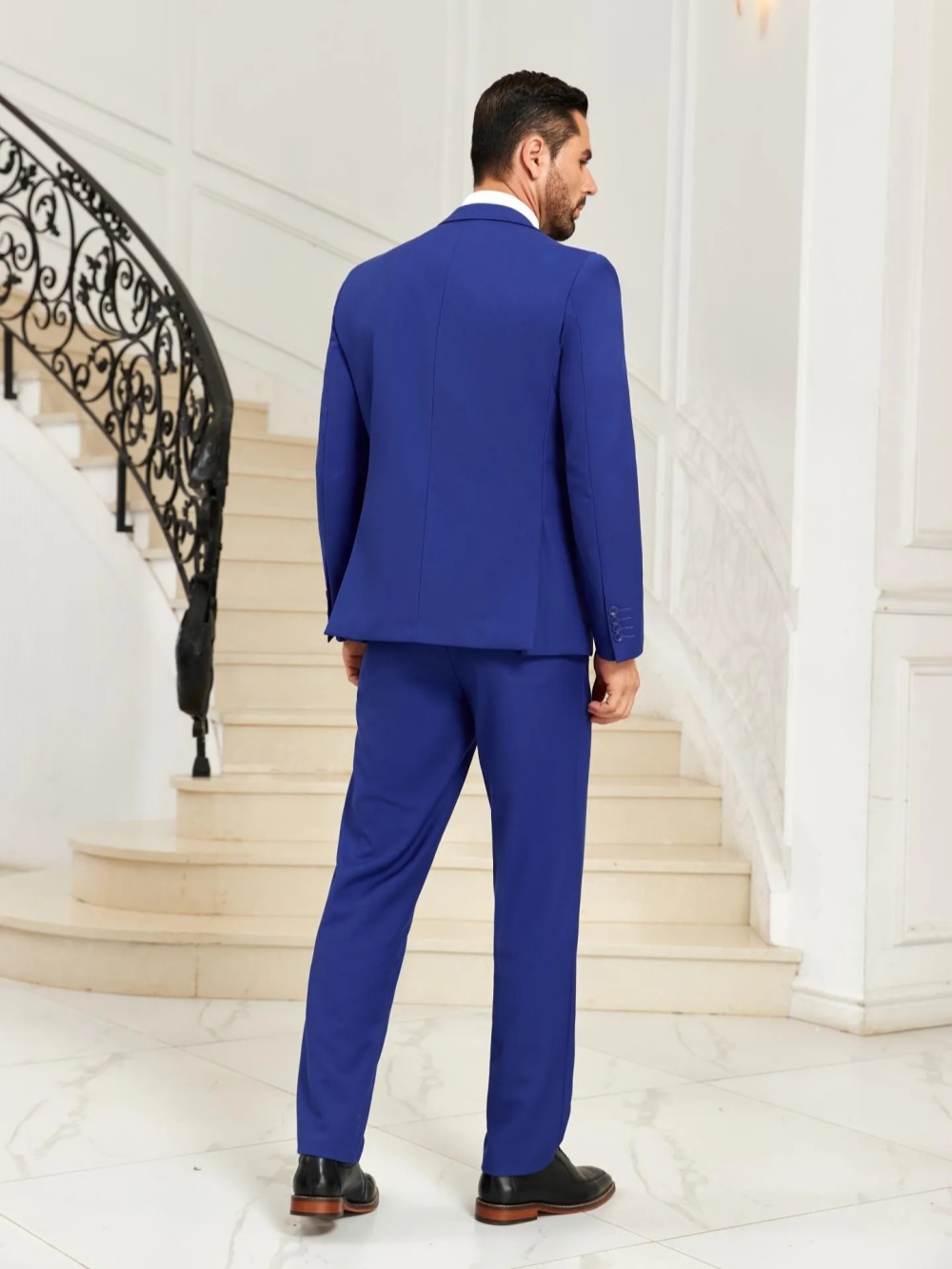 Yeni Mavi Erkek Slim Fit Takım - Men Formal Wear Blue incelemesi ve fiyatı
